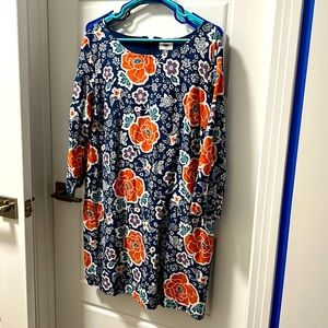 Old navy floral dress great condition zipper back